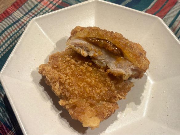 フライドチキン スパイシーカレー入り