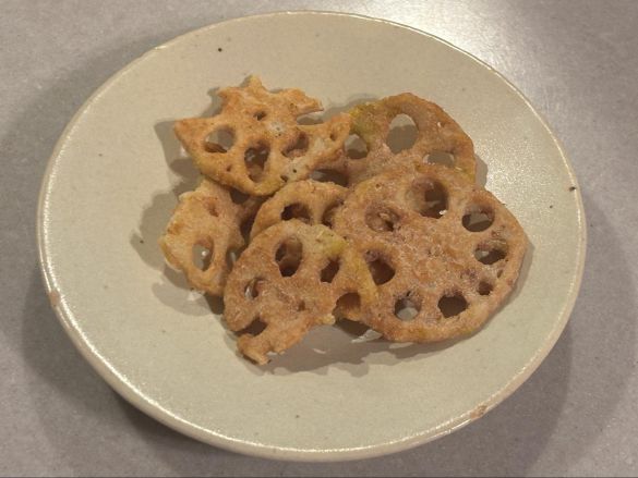 揚げ揚げ天ぷらスナック レンコン