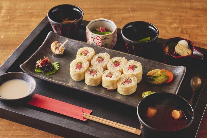 日光湯波巻御膳