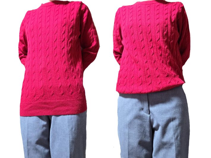 メンズニットの着こなし