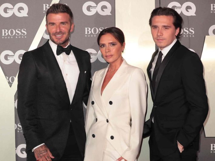 デビッド、ヴィクトリア、ブルックリン