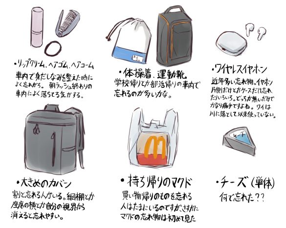 意外な落とし物