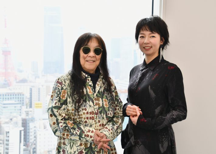 浜野佐知監督と菜葉菜さん
