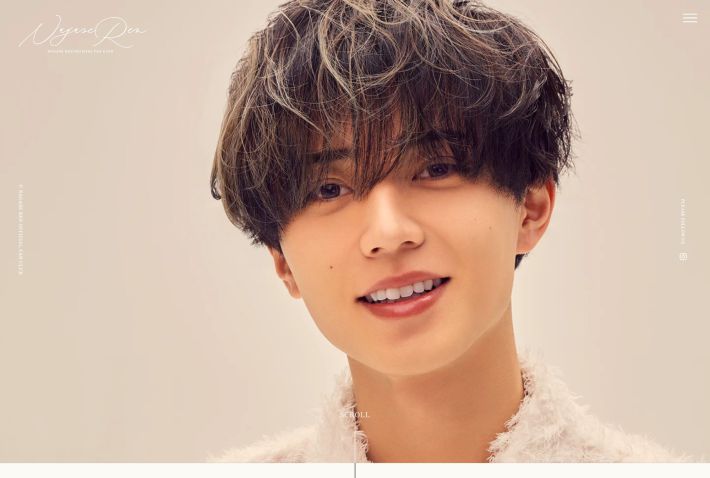 画像：永瀬廉オフィシャルファンクラブサイトより