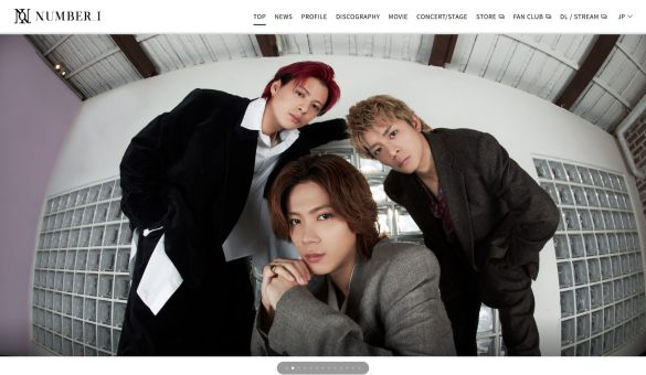 画像:Number_iオフィシャルファンクラブサイトより