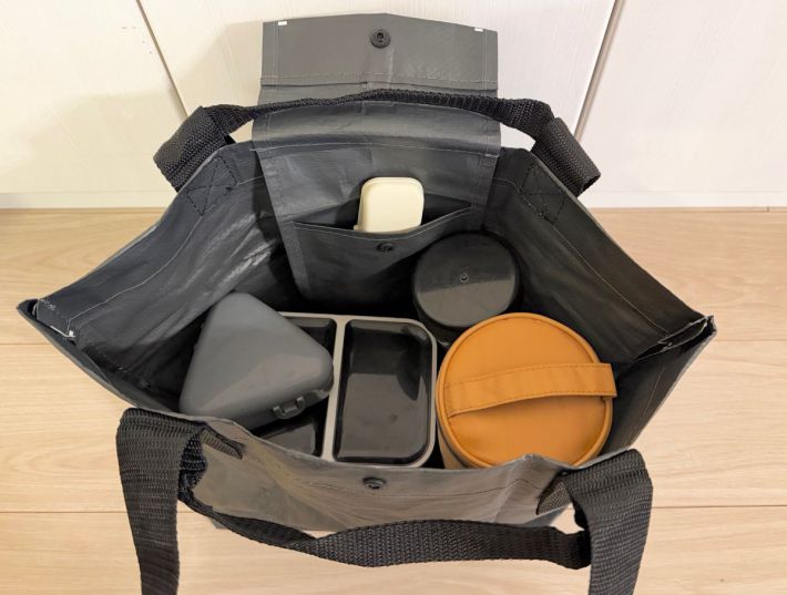 ローソン×無印ポリプロピレンバッグ