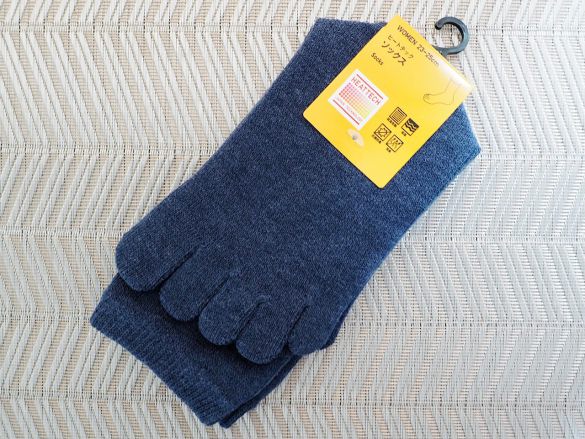 ユニクロ　ヒートテックソックス