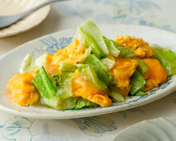 簡単!キャベツと卵だけでも美味しい中華 by moj レシピID:18463362