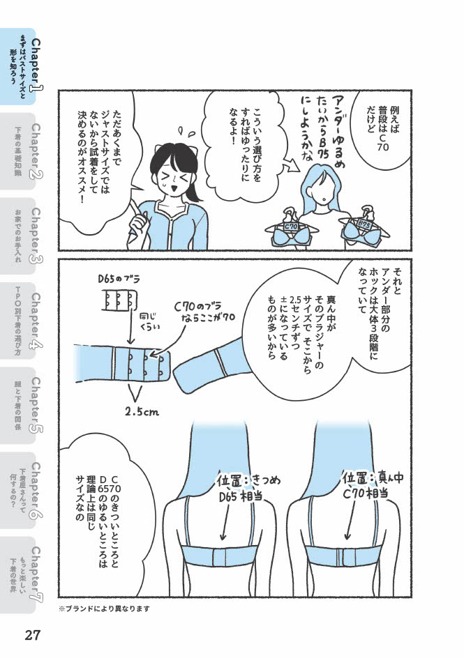 『悪いのはスタイルじゃなくて下着でした 一生モノの下着の教科書』（著者／ちーちょろす・漫画／oomisoka1231）