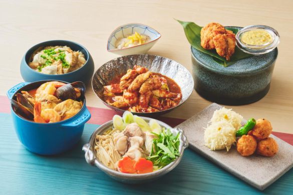 ビュッフェダイニング「PUKU PUKU」のふぐ料理の数々