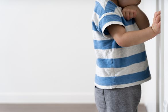 落ち込む子ども